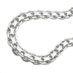 Armband 4,6mm Bismarckkette Silber 925 – Bild 3