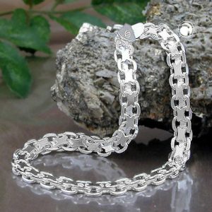 Armband 4,6mm Bismarckkette Silber 925 – Bild 2