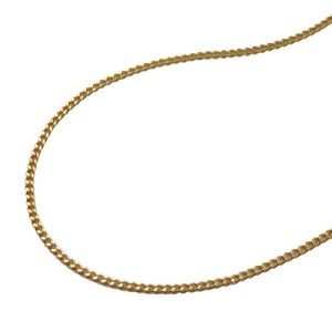 Kette Flachpanzer 1,2mm vergoldet AMD – Bild 3