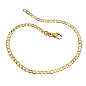 Armband 2,6mm Weitpanzer 14Kt GOLD 19cm – Bild 1