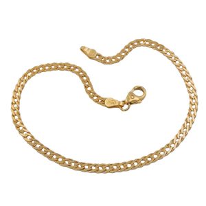 Armband 2,8mm Doppelpanzer GOLD 14Kt - 19cm – Bild 1
