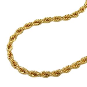 Armband 2mm Kordelkette 9Kt GOLD – Bild 3