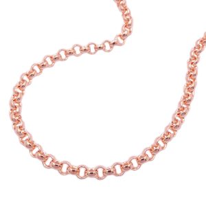 Armband 2,5mm Erbskette 14Kt Rotgold – Bild 1