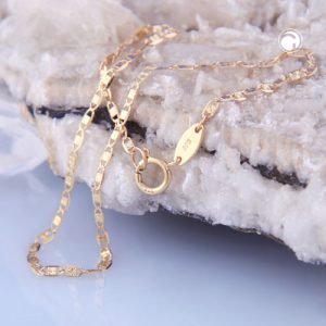 Kette 1,5mm Collier Fantasiekette 9Kt GOLD – Bild 2