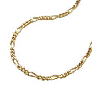 Armband 1,4mm Figarokette 14Kt GOLD – Bild 3