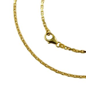Armband 1,8mm Anker 14Kt GOLD 18,5cm – Bild 3