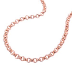 Armband 2,5mm Erbskette 14Kt Rotgold – Bild 3