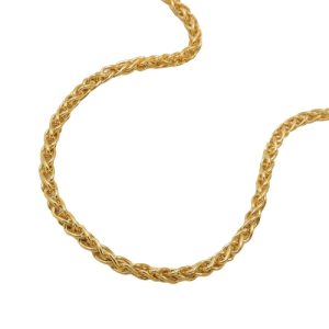 Armband 2,3mm Zopfkette 9Kt GOLD 19cm – Bild 3
